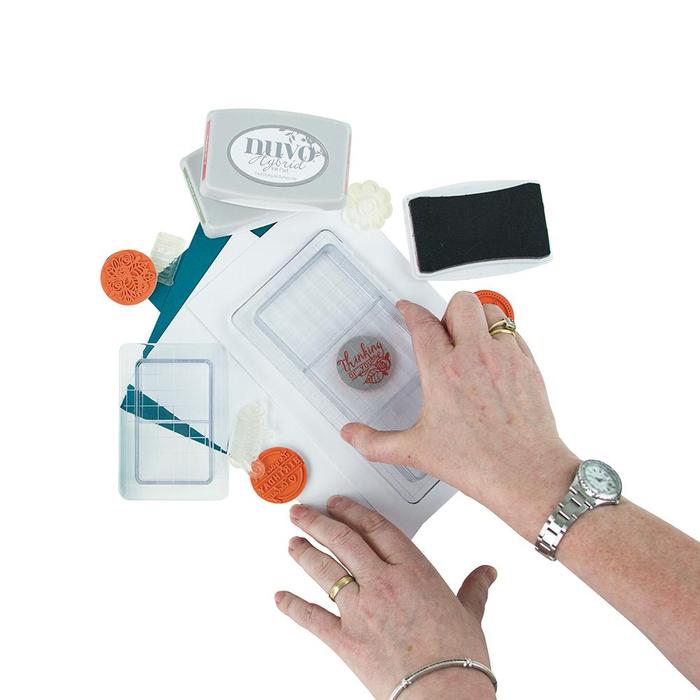 Large Stamping Block / Bloque de Acrílico Grande Herramientas Tonic Studios