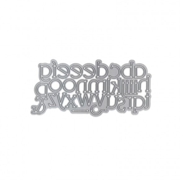 Postal Lower Case Alphabet / Suaje de Abecedario Descontinuado Tonic Studios