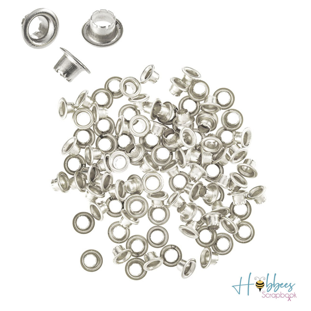 Nickel Refill Eyelets  / Ojillos Plateados