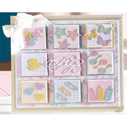 Baby Accessories Die / Suaje de Corte de Bebés Descontinuado Crafter&