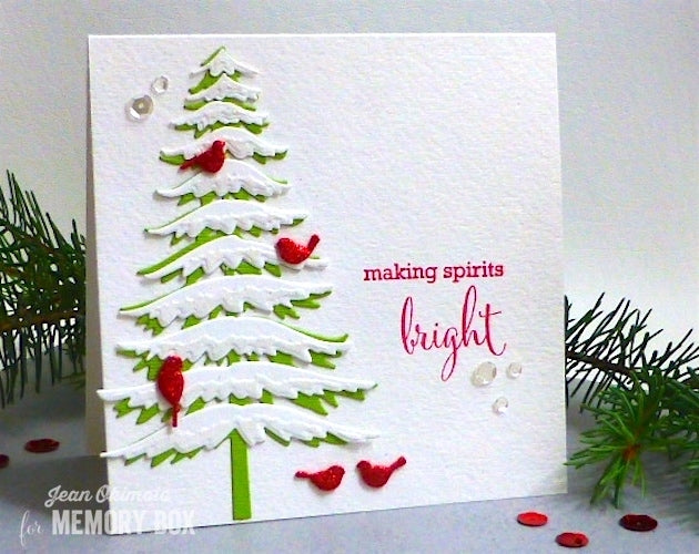 Resting Birds Die / Suaje de Corte Pajaritos Descansando Dados de Corte / Suajes / Troqueles Memory Box