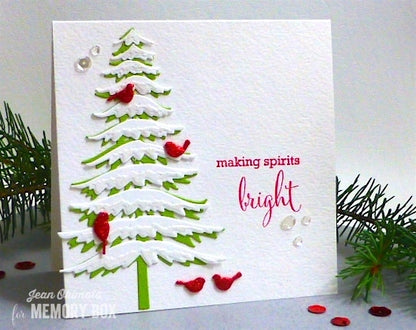 Resting Birds Die / Suaje de Corte Pajaritos Descansando Dados de Corte / Suajes / Troqueles Memory Box