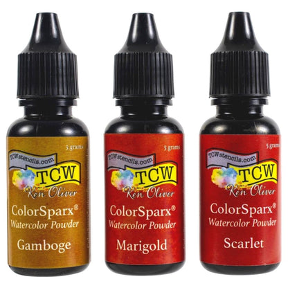 ColorSparx Watercolor Powders Sun Splash / Polvos de Acuarela Acuarela TCW