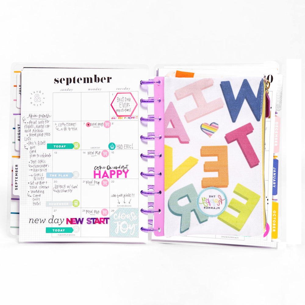 Snap-In Pouch Whatever Student / Estuche Para Happy Planner Descontinuado Me &amp; My Big Ideas