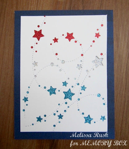Starlit Breeze Die / Suaje de Corte Brisa de Estrellas Dados de Corte / Suajes / Troqueles Memory Box