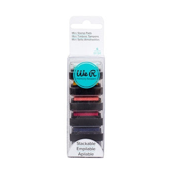 Mini Ink Pad 6 Set / Set de 6 Cojines de Tinta DESCONTINUADO We R Memory Keepers