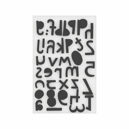 Tim Holtz Foam Craft Stamps / Sellos de Letras y Numeros Sellos Tim Holtz