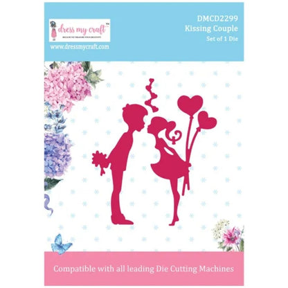 Kissing Couple Die / Suaje Pareja Besos Descontinuado Dress My Craft