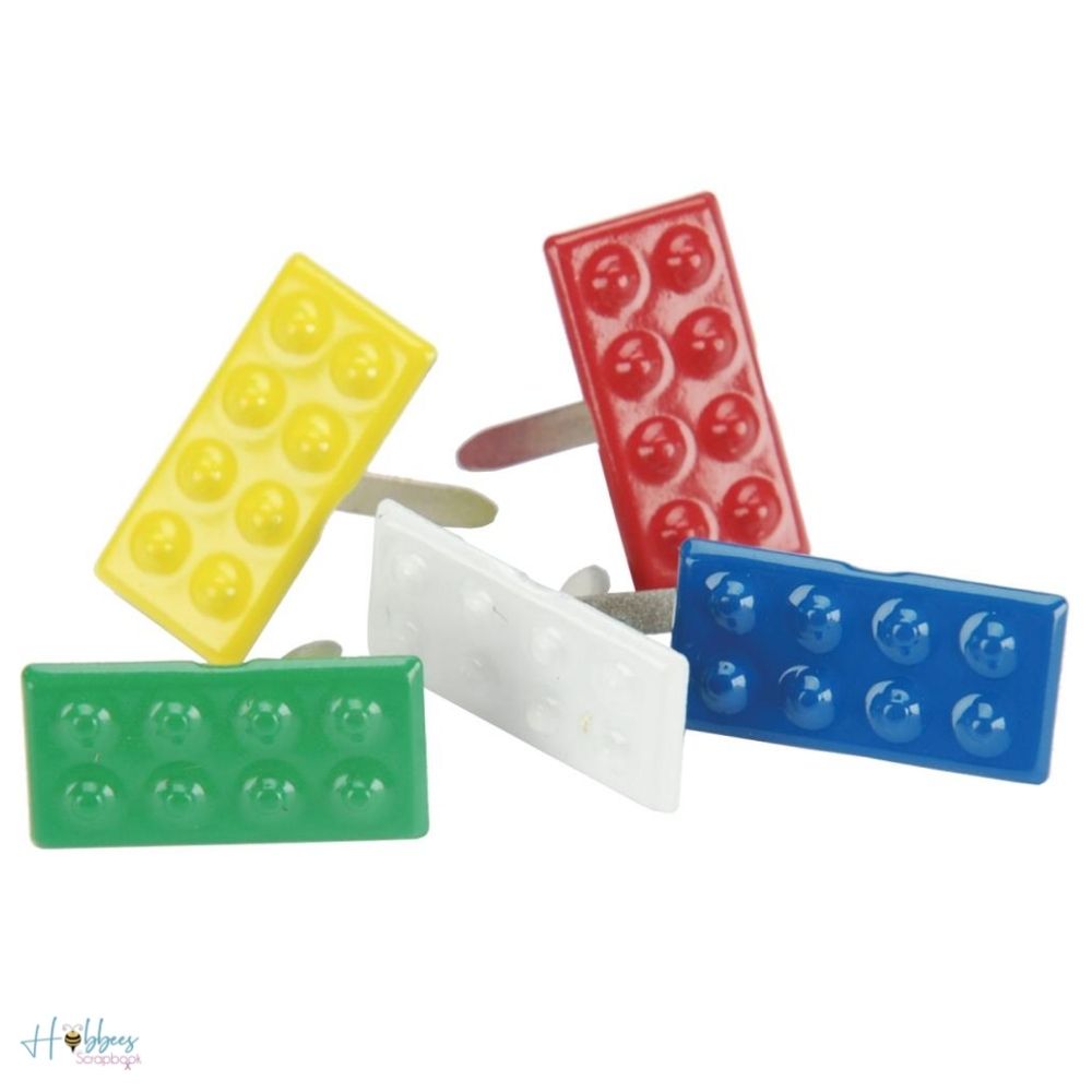 Building Block Brads / Sujetadores Lego