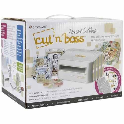 Máquina Suajadora y Troqueladora / Teresa Collins Cut´n Boss Machine Descontinuado Craftwell
