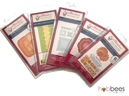 Kit Promocional de 5 Paquetes de Suajes Spellbinders a Precio Especial Descontinuado Spellbinders