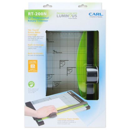 12 in Professional Rotary Trimmer / Cortadora con Navaja Rotatoria Descontinuado Carl