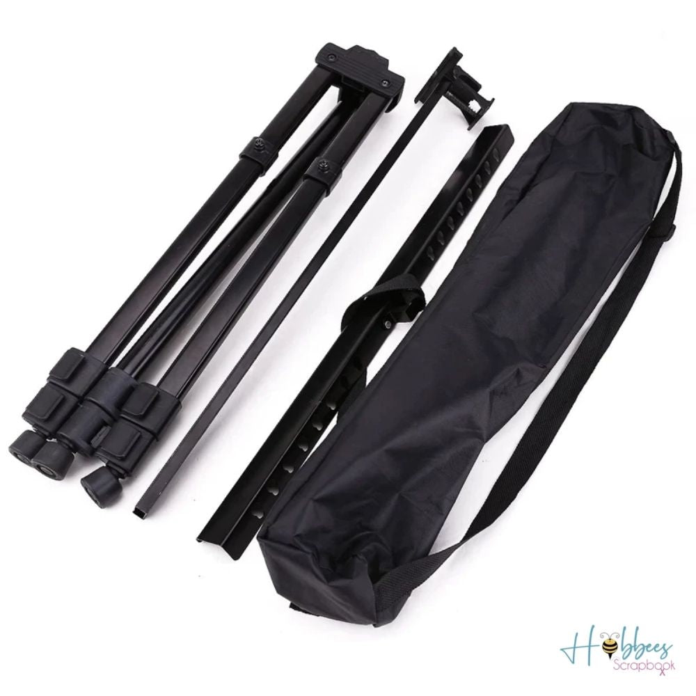 Metal Folding Easel / Caballete de Aluminio Negro Descontinuado hobbees