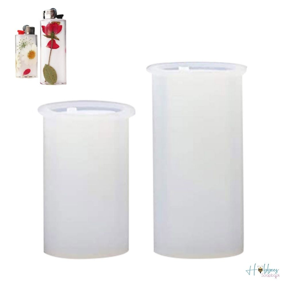 Lighter Case Silicone Molds / Moldes Encendedor Para Resina Descontinuado Hobbees