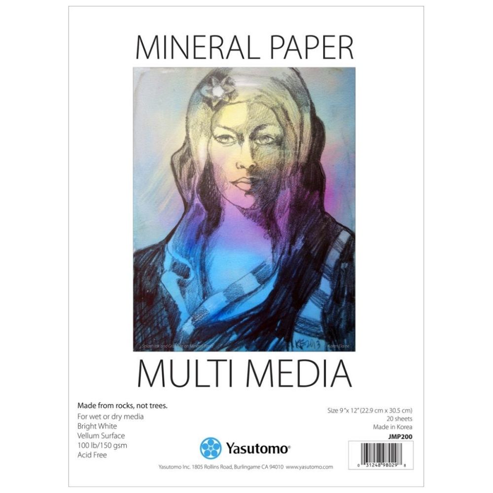 Multi-Media Mineral Paper Pad / Block de Papel Mineral Papel Yasutomo