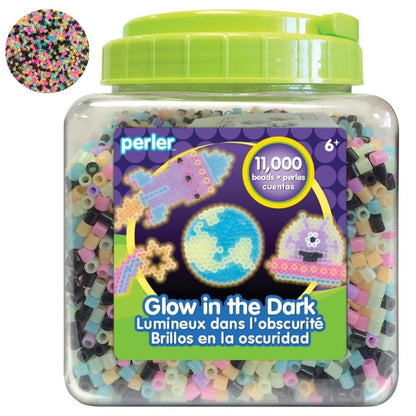 Fused Beads Glow In The Dark / Cuentas de Fusión Brillan en Oscuridad Accesorios Perler
