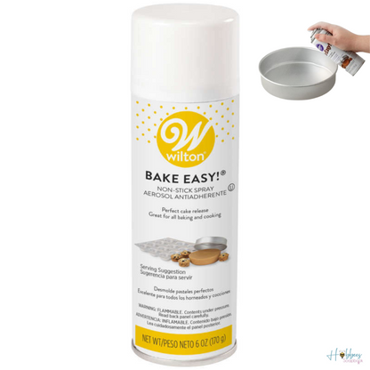 Bake Easy Non Stick Spray / Aceite en Spray para Hornear Descontinuado Wilton