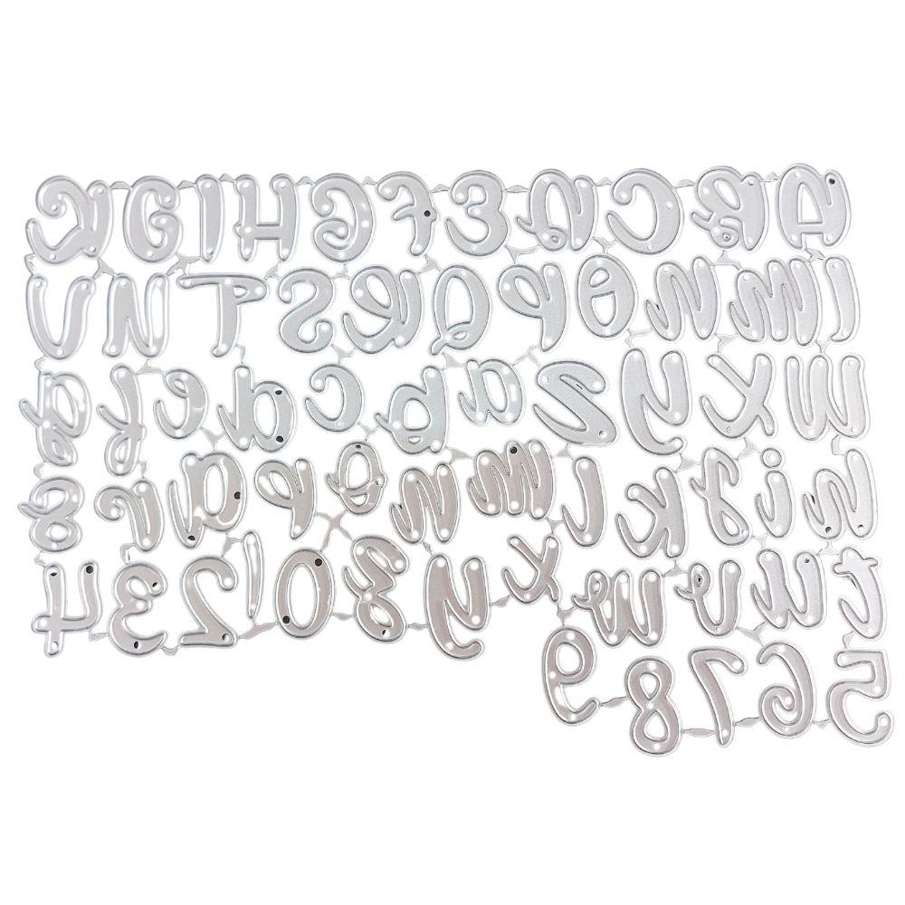 Suajes de Letras Mayúsculas y Minúsculas Dados de Corte / Suajes / Troqueles Hobbees