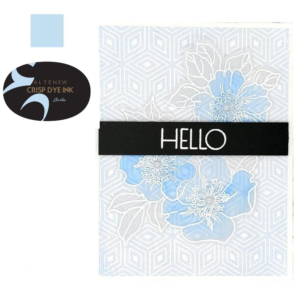 Artic Crisp Dye Ink / Tinta para Sellos Azul Ártico Tintas Altenew