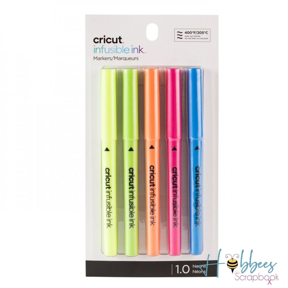 Infusible Ink Markers Neon / Set Marcadores Neon Infusible Ink Colores y Plumones Cricut