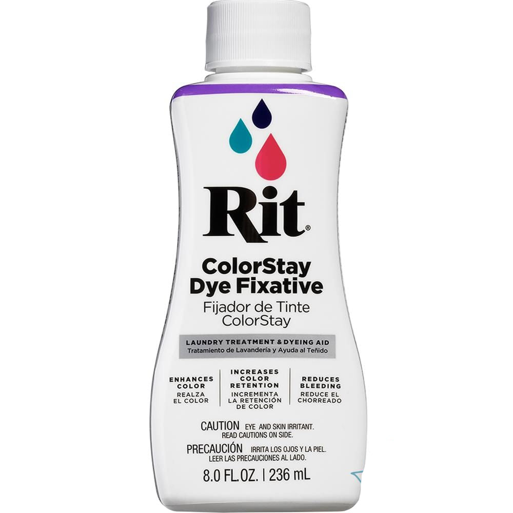 Rit Dye Liquid Dye Fixative / Fijador de Tinte para Ropa Pintura para Tela Rit