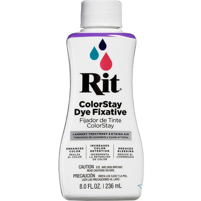 Rit Dye Liquid Dye Fixative / Fijador de Tinte para Ropa Pintura para Tela Rit
