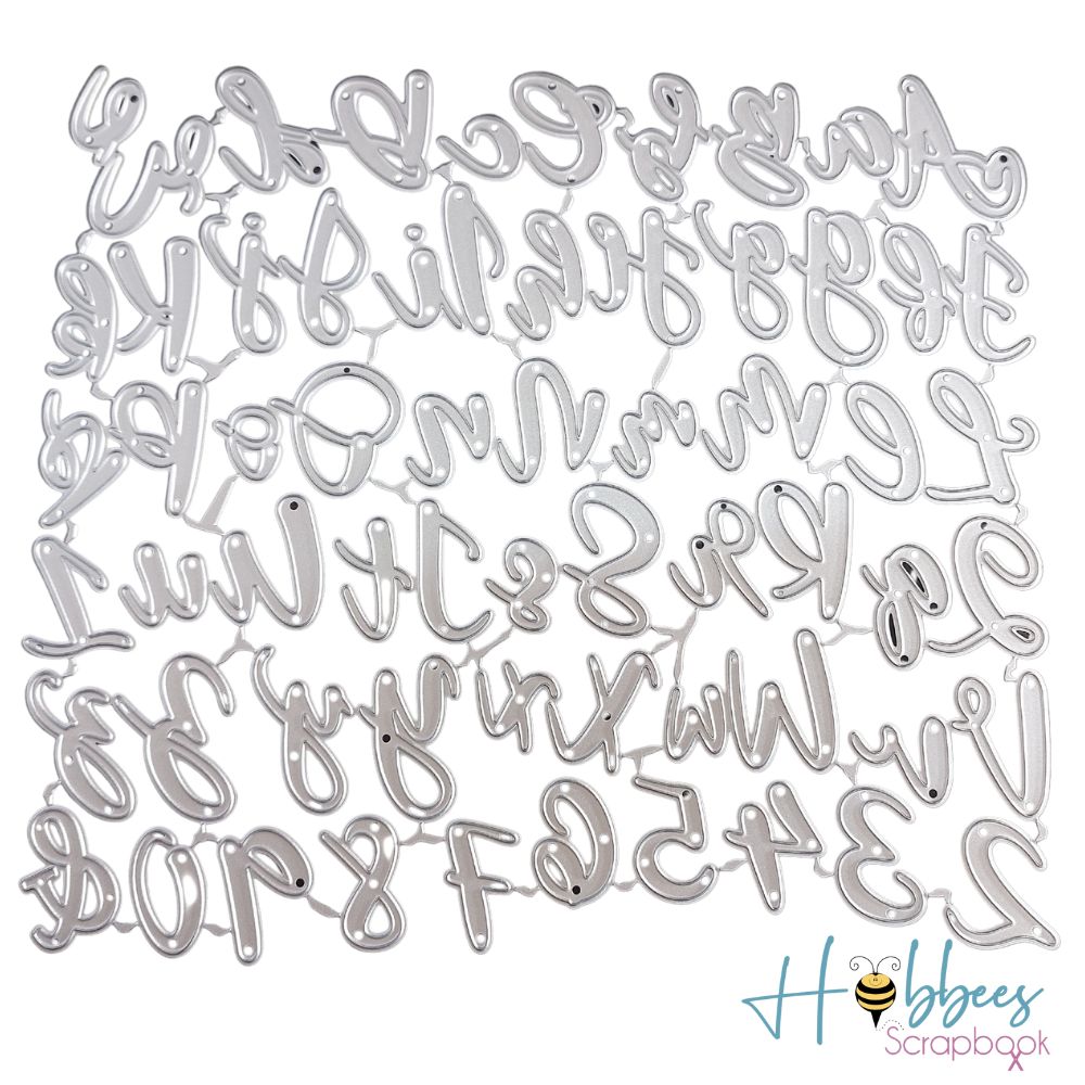 Suajes de Letras Mayúsculas y Minúsculas