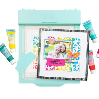 Vinyl Print Press All-In-One Kit / Kit Prensa de Impresión de Vinil Serigrafìa We R Memory Keepers