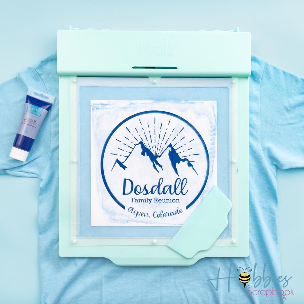 Vinyl Print Press All-In-One Kit / Kit Prensa de Impresión de Vinil Serigrafìa We R Memory Keepers