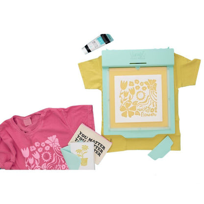 Vinyl Print Press All-In-One Kit / Kit Prensa de Impresión de Vinil Serigrafìa We R Memory Keepers