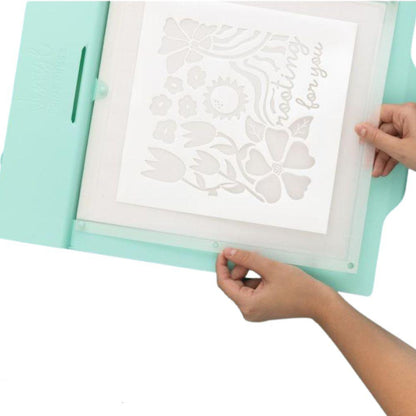 Vinyl Print Press All-In-One Kit / Kit Prensa de Impresión de Vinil Serigrafìa We R Memory Keepers