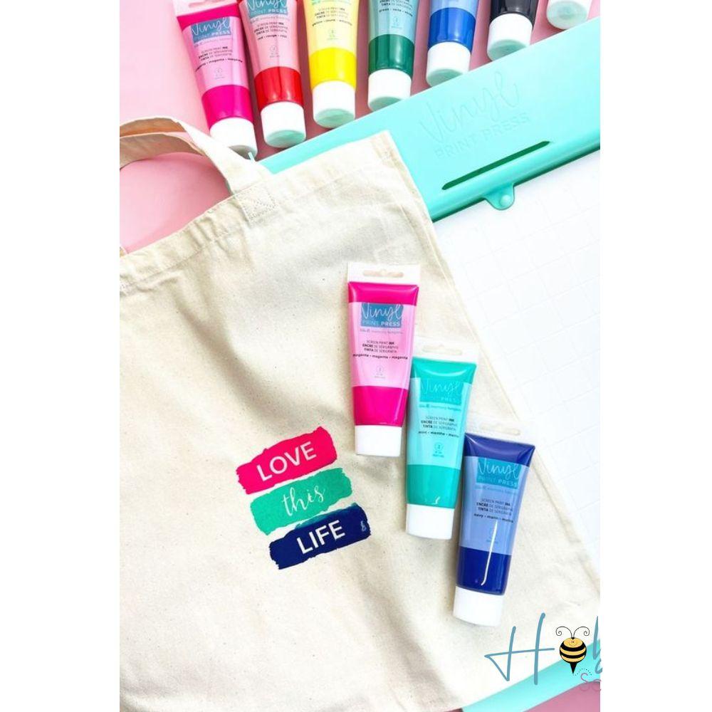 Vinyl Print Press All-In-One Kit / Kit Prensa de Impresión de Vinil Serigrafìa We R Memory Keepers