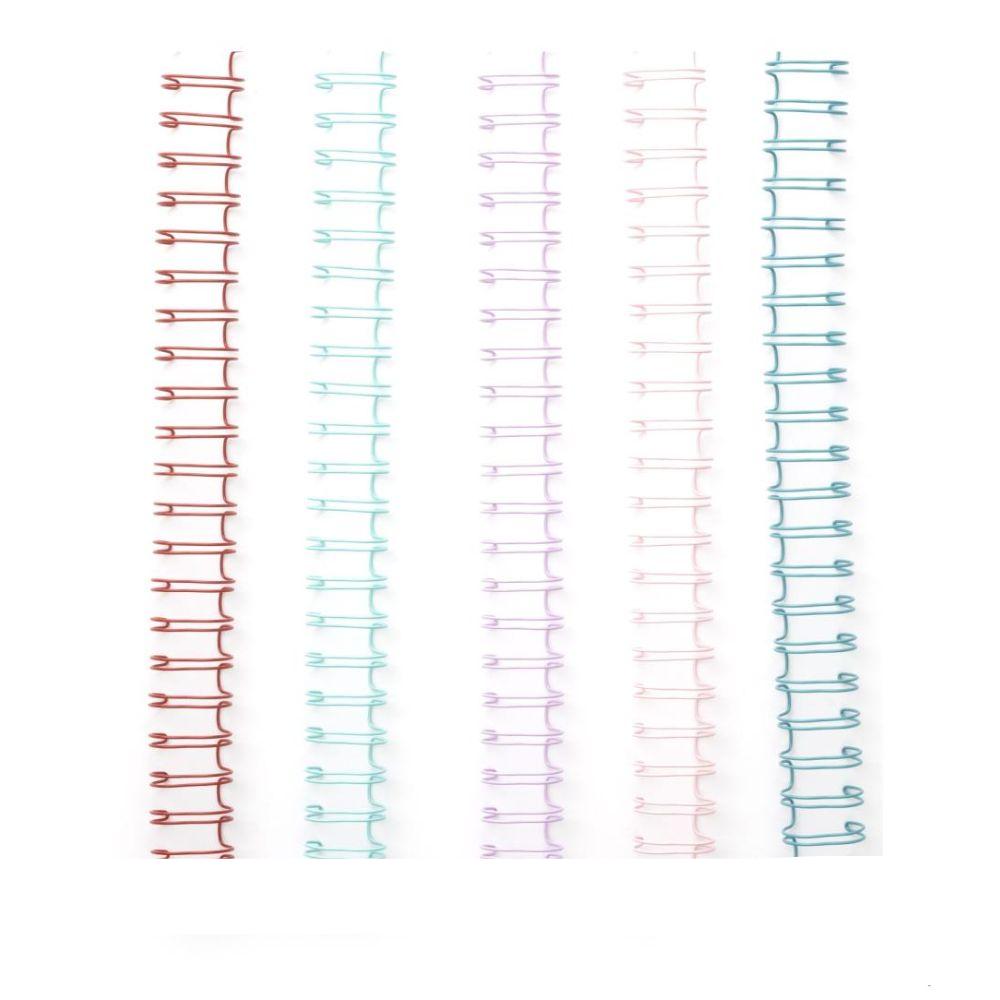 Cinch Binding Wires Colores / Espirales para Engargolar de Colores Surtidos 0.625" Arillos para Engargolar We R Memory Keepers