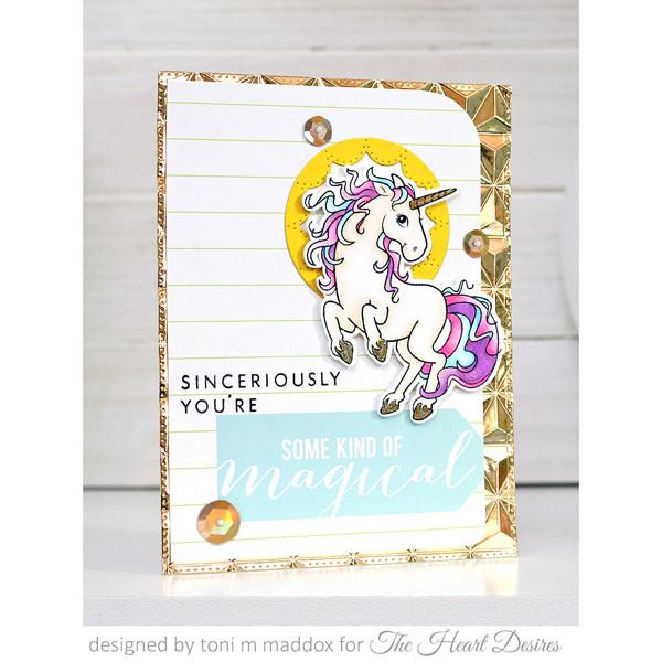 Magical Unicorn Stamp / Sellos de Polímero de Unicornio Mágico Sellos Your Next Stamp