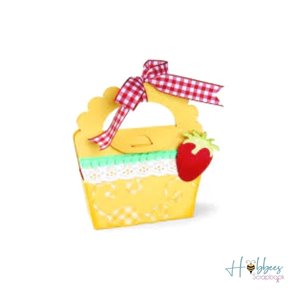 Bigz XL Scalloped Handle Bag / Suaje de Corte Bolsita de Asa Descontinuado Sizzix