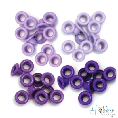 Standard Eyelets Purple / Ojillos Estándar Morados Adornos / Embellishments We R Memory Keepers