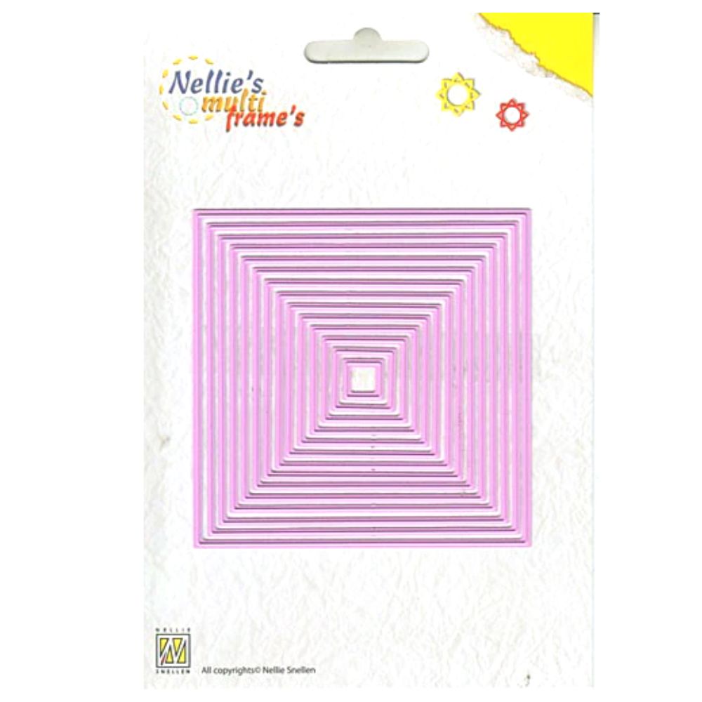 Suaje de Corte  de Cuadro / Straight Square Descontinuado Nellie&