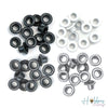 Standard Eyelets Grey / Ojillos Estándar Gris Adornos / Embellishments We R Memory Keepers