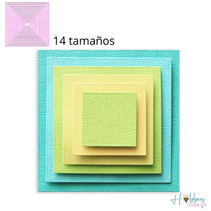 Suaje de Corte  de Cuadro / Straight Square Descontinuado Nellie&