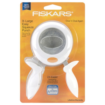 Squeeze Punch Oval X-Large 2" / Perforadora de Ovalo Liso Descontinuado Fiskars
