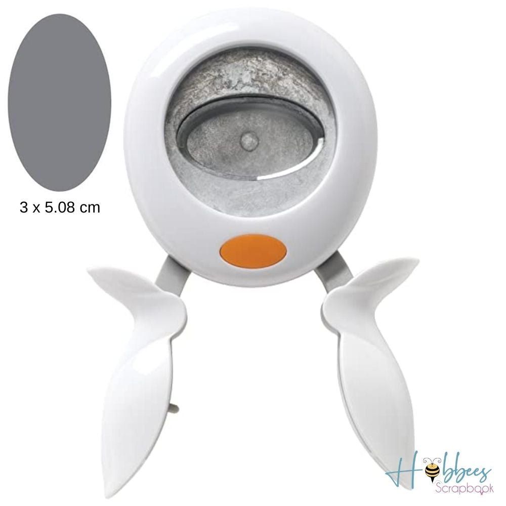 Squeeze Punch Oval X-Large 2" / Perforadora de Ovalo Liso Descontinuado Fiskars