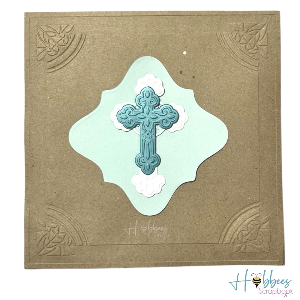 Embossalicious Art Deco Frame 8&quot; x 8&quot; / Folder de Grabado Grande Esquinas Decoradas Folders de Grabado Crafter&