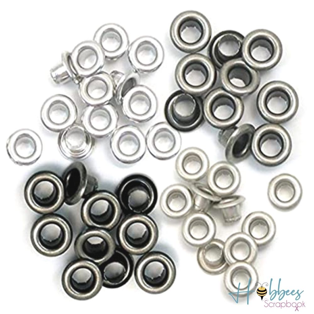 Standard Eyelets Cool Metal / Ojillos Estándar Metálicos Adornos / Embellishments We R Memory Keepers