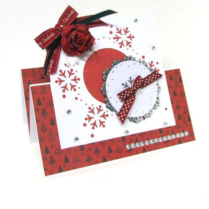 Suaje de Corte Para Hacer Fondos Grandes de Copo de Nieve / Softly Falling Dados de Corte / Suajes / Troqueles Crafter&