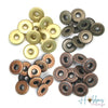 Wide Eyelets Copper Warm Metal / Ojillos Anchos Cobre Adornos / Embellishments We R Memory Keepers