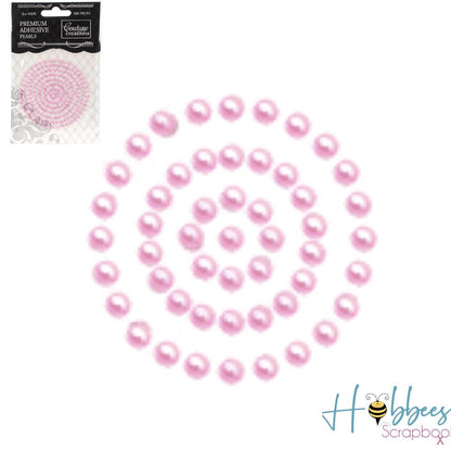 Self-Adhesive Pearls Pretty Pink / 206 Perlas Adhesivas Rosas Descontinuado Couture Creations