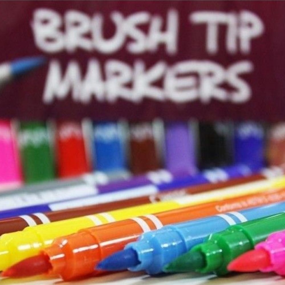 20 Classic Brush Tips Markers / 20 Marcadores Clásicos