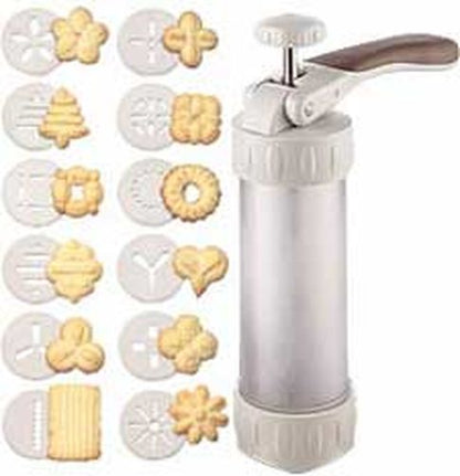Cookie Press W/12 Designs Christmas / Prensa de Galletas Navideñas Descontinuado Wilton