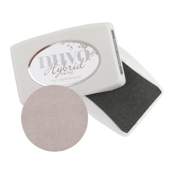 Ink Pad Metro Grey / Cojin de Tinta para Sellos Color Gris Tintas Nuvo