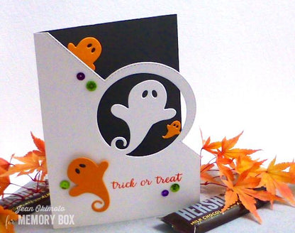 Swirly Ghost Circle Die / Suaje de Corte Fantasma con Círculo Descontinuado Memory Box